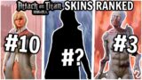 ALL ATTACK ON TITAN SKINS RANKED WORST TO BEST – Dead by Daylight