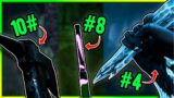 Ranking THE BEST WEAPON SKINS in Dead By Daylight