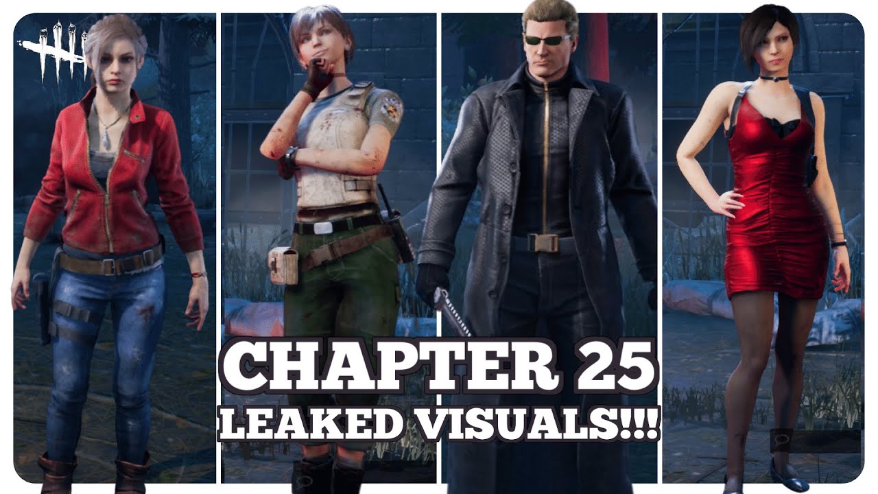 CHAPTER 25 NEW LEAKED VISUALS AND REWORKED CHARACTER MODELS - Dead by ...