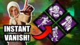 LOSE KILLERS INSTANTLY! INSANE NEW VANISH BUILD! | Dead by Daylight