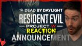 Resident Evil Project W Announcement + REACTION! | Dead By Daylight