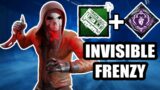TURN INVISIBLE DURING FERAL FRENZY! THIS BUILD IS INSANE! | Dead by Daylight