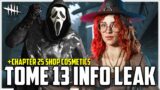 Tome 13 Characters Leaked! +All Chapter 25 Shop Cosmetics Leaked! – Dead by Daylight