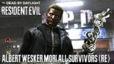 WESKER Mori All (RE) Survivors – DEAD BY DAYLIGHT Project W (PTB) || Resident Evil