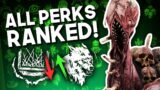 EVERY PERK RANKED ON DREDGE! | Dead by Daylight