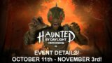 Dead By Daylight| Haunted By Daylight Halloween Event! Blighted Cosmetics! Ghostface Archive!