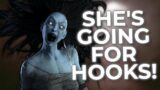 SHES GOING FOR HOOKS! Dead by Daylight