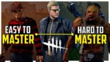 All 30 Killers Ranked Easiest to Hardest to Master! (Dead by Daylight Killer Tier List)