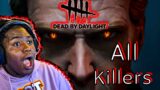Hater Of HORROR Reacts To ALL Dead By Daylight Killers(Part2)