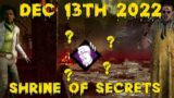 Dead by Daylight – What's in the Shrine of Secrets?? – DEC 13TH Reset 2022 (DBD)
