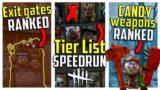Speed running 5 Weird and Wacky Tier Lists (Dead by Daylight)