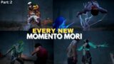 Every New Momento Mori's + Trailers (Part 2) | Dead By Daylight
