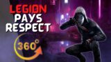 Legion Stops To Pay Respect | Dead By Daylight #shorts