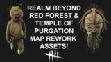 Dead By Daylight| First look at assets on the Red Forest map reworks for the Realm Beyond!