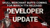 Dead By Daylight| Skull Merchant buffs from Tools of Torment PTB to March 7th DLC release!