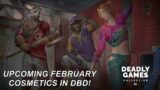 Dead By Daylight| Upcoming February DBD Cosmetics! Deadly Games & Hooked On You Huntress & Spirit!