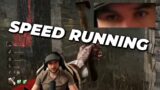 SPEED RUNNING WITH HUNTRESS! Dead by Daylight