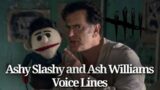 New Ashy Slashy and Ash Williams Voice Lines | Dead by Daylight
