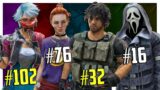 All 102 Characters Ranked Least to Most Liked! (Dead by Daylight Ranking)