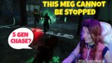 He chased me the ENTIRE game! (Meg Cosplay)- Dead by Daylight