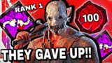 TOP 1% TRAPPER Makes SWEATY P100’s QUIT!! | Dead by Daylight