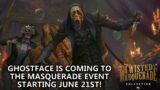 Dead By Daylight| Ghostface is joining the 7th Anniversary Twisted Masquerade event June 21st!