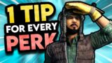 1 Tip for EVERY Survivor Perk – Dead by Daylight