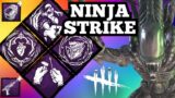 The NINJA STRIKE BUILD for EASY HITS! | The Xenomorph Dead By Daylight Alien DLC Killer Gameplay