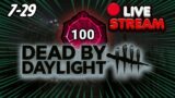 P100 tonight! | NEW !tts command! | Dead by Daylight