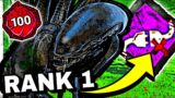 RANK 1 XENOMORPH Makes Survivors QUIT!! | Dead by Daylight
