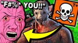 TOXIC Survivor RAGES After TBAGGING ME?! | Dead by Daylight