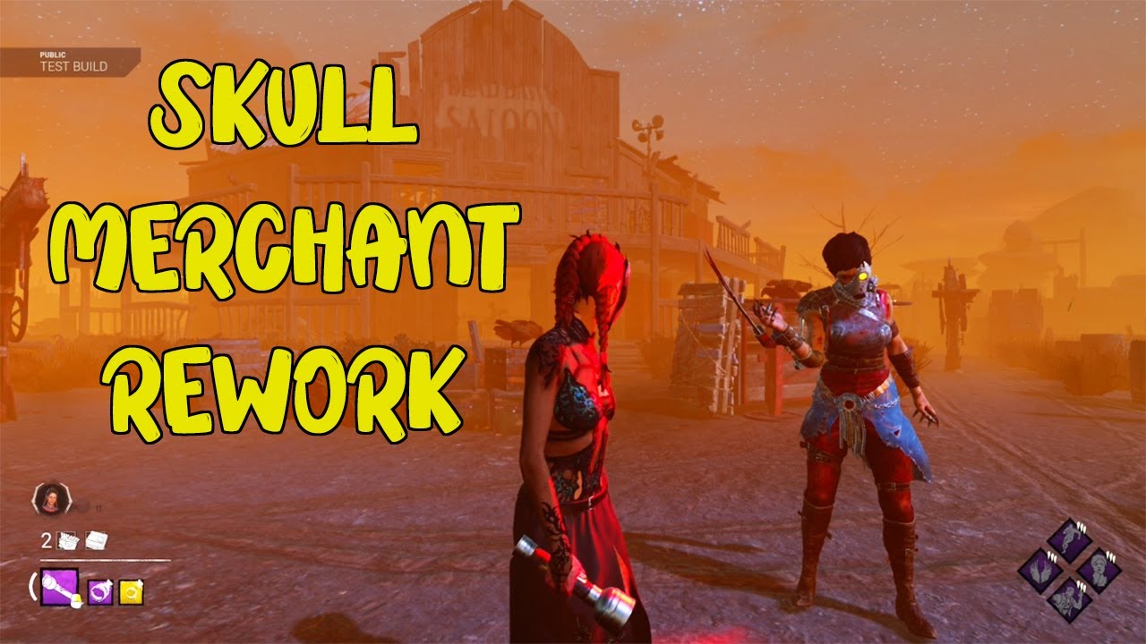 The NEW SKULL MERCHANT REWORK Dead By Daylight (DBD PTB) Dead by