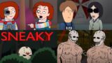 Top 5 Animated Parodies (Dead by Daylight, Friday the 13th, Chucky)