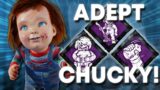 ADEPT CHUCKY FIRST TRY! 1MIL BLOODPOINT CODE! | Dead by Daylight