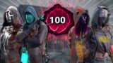 PRESTIGE 100 LEGION! INSANE FIRST P100 GAME! | Dead by Daylight