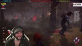 FUNNIEST MATCH OF DBD IVE HAD FOR A WHILE! (HE WAS SO MAD) Dead by Daylight
