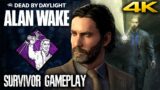 DEAD BY DAYLIGHT – Alan Wake Survivor Gameplay PTB | Vs The Hillbilly – Raccoon City Map (4K 60FPS)