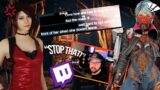 STREAMER DEFENDS ME FROM SALTY SWF CHAT! | Dead by Daylight