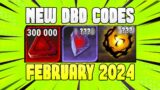 NEW CODES DBD (February 2024) Dead by Daylight Redeem Codes Promo Free Bloodpoints New Codes
