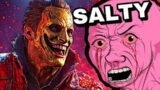 This SALTY SURVIVOR Can't Handle DEFEAT!! | Dead by Daylight