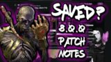 The Post P.T.B Patch Notes Are Here… | Dead By Daylight 8.0.0
