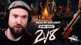 DBD REACT : 1ER MATCH 2V8 SUR DEAD BY DAYLIGHT !!! 2 TUEURS VS 8 SURVIVANTS !!