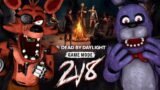 Bonnie and Foxy Team Up in Dead by Daylight's 2v8 Mode! (Fazbear Gaming Night)