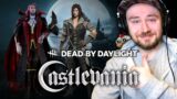 CASTLEVANIA HAS OFFICIALLY ENTERED DEAD BY DAYLIGHT || Bawkbasoup Reacts