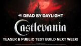 Castlevania Teaser and PTB announced! Dead By Daylight Developer Update!