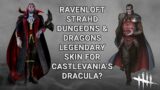 Castlevania cryptic Teaser! Strahd legendary Dungeons & Dragons cosmetic? Dead By Daylight code!