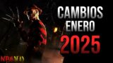 CAMBIOS EN EL JUEGO ENERO 2025 | Dead By Daylight