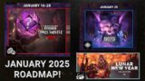 Dead By Daylight January Roadmap! Dungeons & Dragons Chaos Shuffle! Tome Anguish! Lunar New Year!